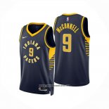 Camiseta Indiana Pacers TJ McConnell NO 9 Icon 2024-25 Azul