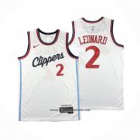 Camiseta Los Angeles Clippers Kawhi Leonard #2 Association 2024-25 Blanco