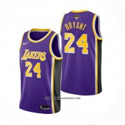 Camiseta Los Angeles Lakers Kobe Bryant #24 Statement 2021-22 Violeta