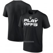 Camiseta Manga Corta Brooklyn Nets 2023 NBA Playoffs Negro