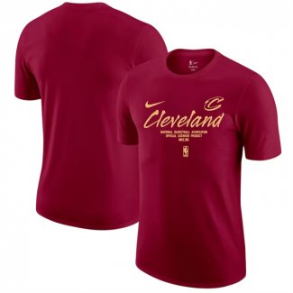 Camiseta Manga Corta Cleveland Cavaliers Rojo1