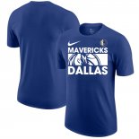Camiseta Manga Corta Dallas Mavericks Azul1