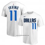 Camiseta Manga Corta Dallas Mavericks Kyrie Irving Association Blanco