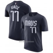 Camiseta Manga Corta Dallas Mavericks Luka Doncic Statement 2022-23 Negro