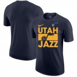 Camiseta Manga Corta Utah Jazz Negro1