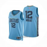 Camiseta Memphis Grizzlies Ja Morant NO 12 Statement 2024-25 Azul