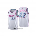 Camiseta Miami Heat Jimmy Butler #22 Ciudad 2019 Blanco