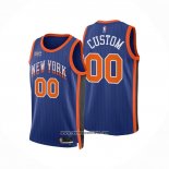 Camiseta New York Knicks Personalizada Ciudad 2023-24 Azul