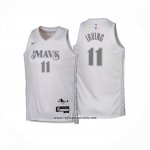 Camiseta Nino Dallas Mavericks Kyrie Irving #11 Ciudad 2024-25 Blanco