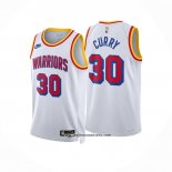 Camiseta Nino Golden State Warriors Stephen Curry #30 Classic 2024-25 Blanco
