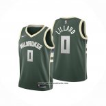 Camiseta Nino Milwaukee Bucks Damian Lillard #0 Icon Verde