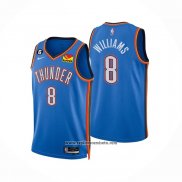 Camiseta Oklahoma City Thunder Jalen Williams #8 Icon Azul