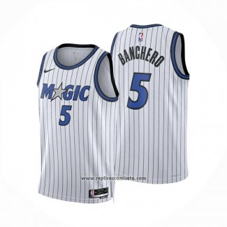 Camiseta Orlando Magic Paolo Banchero NO 5 Association 2025-26 Blanco