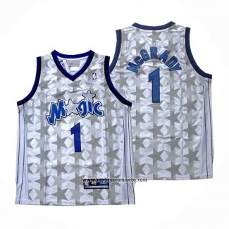 Camiseta Orlando Magic Tracy McGrady #1 Retro Blanco