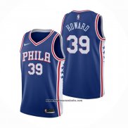 Camiseta Philadelphia 76ers Dwight Howard #39 Icon Azul