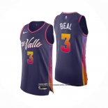 Camiseta Phoenix Suns Bradley Beal #3 Ciudad Autentico 2023-24 Violeta