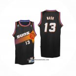 Camiseta Phoenix Suns Steve Nash #13 Retro Negro