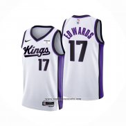 Camiseta Sacramento Kings Kessler Edwards #17 Association 2023-24 Blanco