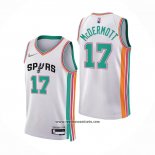 Camiseta San Antonio Spurs Doug McDermott #17 Ciudad 2021-22 Blanco