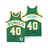 Camiseta Seattle SuperSonics Shawn Kemp #40 Historic Retro Verde