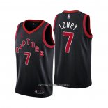 Camiseta Toronto Raptors Kyle Lowry #7 Statement 2020-21 Negro