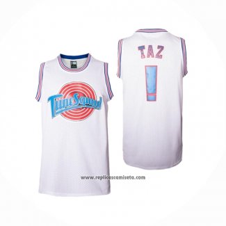 Camiseta Tune Squad Taz Blanco