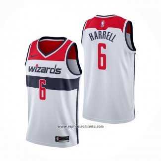 Camiseta Washington Wizards Montrezl Harrell #6 Association 2020-21 Blanco