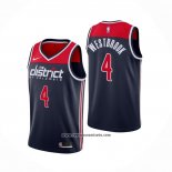 Camiseta Washington Wizards Russell Westbrook #4 Association 2020-21 Azul