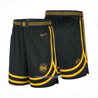 Pantalone Golden State Warriors Ciudad 2023-24 Negro