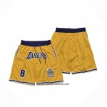 Pantalone Los Angeles Lakers Mitchell & Ness 1996-97 Amarillo