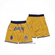 Pantalone Los Angeles Lakers Mitchell & Ness 1996-97 Amarillo