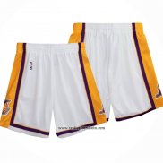 Pantalone Los Angeles Lakers Mitchell & Ness 2009-10 Blanco