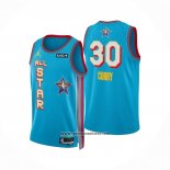 Camiseta All Star 2025 Stephen Curry NO 30 Azul Claro