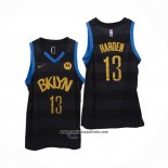 Camiseta Brooklyn Nets James Harden #13 Fashion Royalty Negro