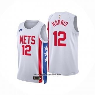 Camiseta Brooklyn Nets Joe Harris #12 Classic 2022-23 Blanco