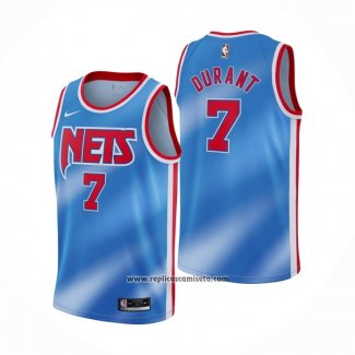 Camiseta Brooklyn Nets Kevin Durant #7 Classic 2020-21 Azul