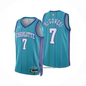 Camiseta Charlotte Hornets Bryce Mcgowens #7 Classic 2023-24 Verde