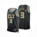 Camiseta Charlotte Hornets Terry Rozier III #3 Ciudad 2022-23 Negro