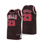 Camiseta Chicago Bulls Michael Jordan #23 Hardwood Classics Throwback 1997-98 Negro
