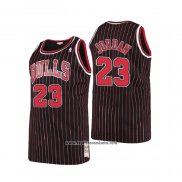 Camiseta Chicago Bulls Michael Jordan #23 Hardwood Classics Throwback 1997-98 Negro