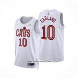 Camiseta Cleveland Cavaliers Darius Garland #10 Association 2022-23 Blanco