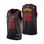 Camiseta Cleveland Cavaliers Kyle Korver #26 Statement Negro