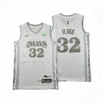 Camiseta Dallas Mavericks Cooper Flagg NO 32 City 2024-25 Blanco