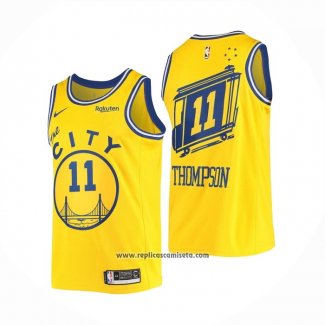 Camiseta Golden State Warriors Draymond Green #11 Classic 2019-20 Amarillo