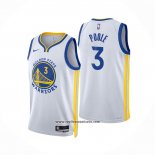 Camiseta Golden State Warriors Jordan Poole #3 Association 2022-23 Blanco