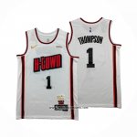 Camiseta Houston Rockets Amen Thompson NO 1 Ciudad 2024-25 Blanco