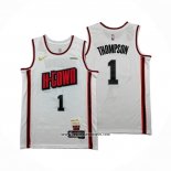 Camiseta Houston Rockets Amen Thompson NO 1 Ciudad 2024-25 Blanco