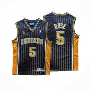 Camiseta Indiana Pacers Jalen Rose NO 5 Azul