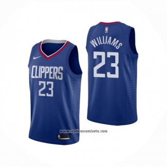 Camiseta Los Angeles Clippers Lou Williams #23 Icon 2020-21 Azul