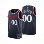 Camiseta Los Angeles Clippers Personalizada Icon 2024-25 Azul